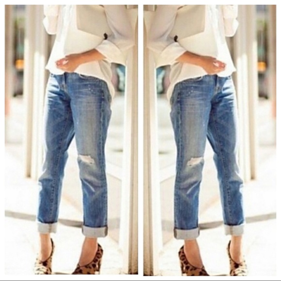 loft distressed jeans